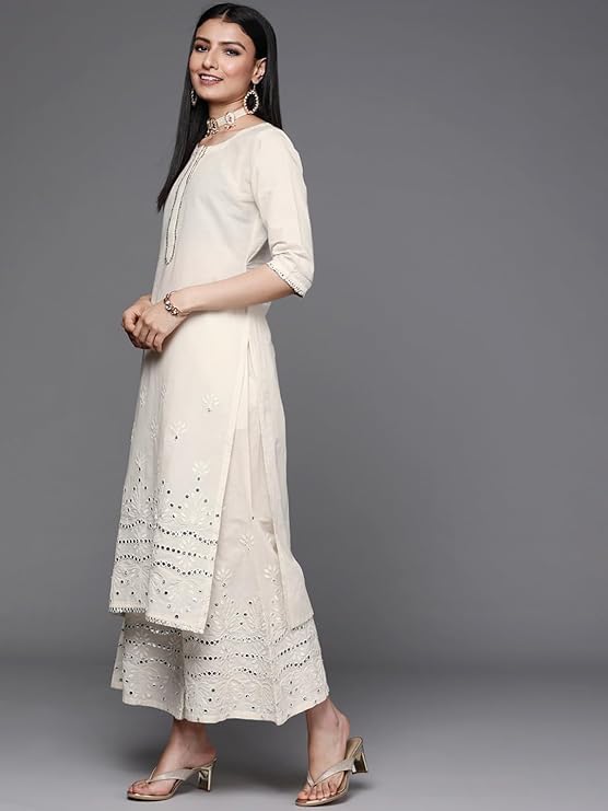 LIBAS WHITE KURTA SET